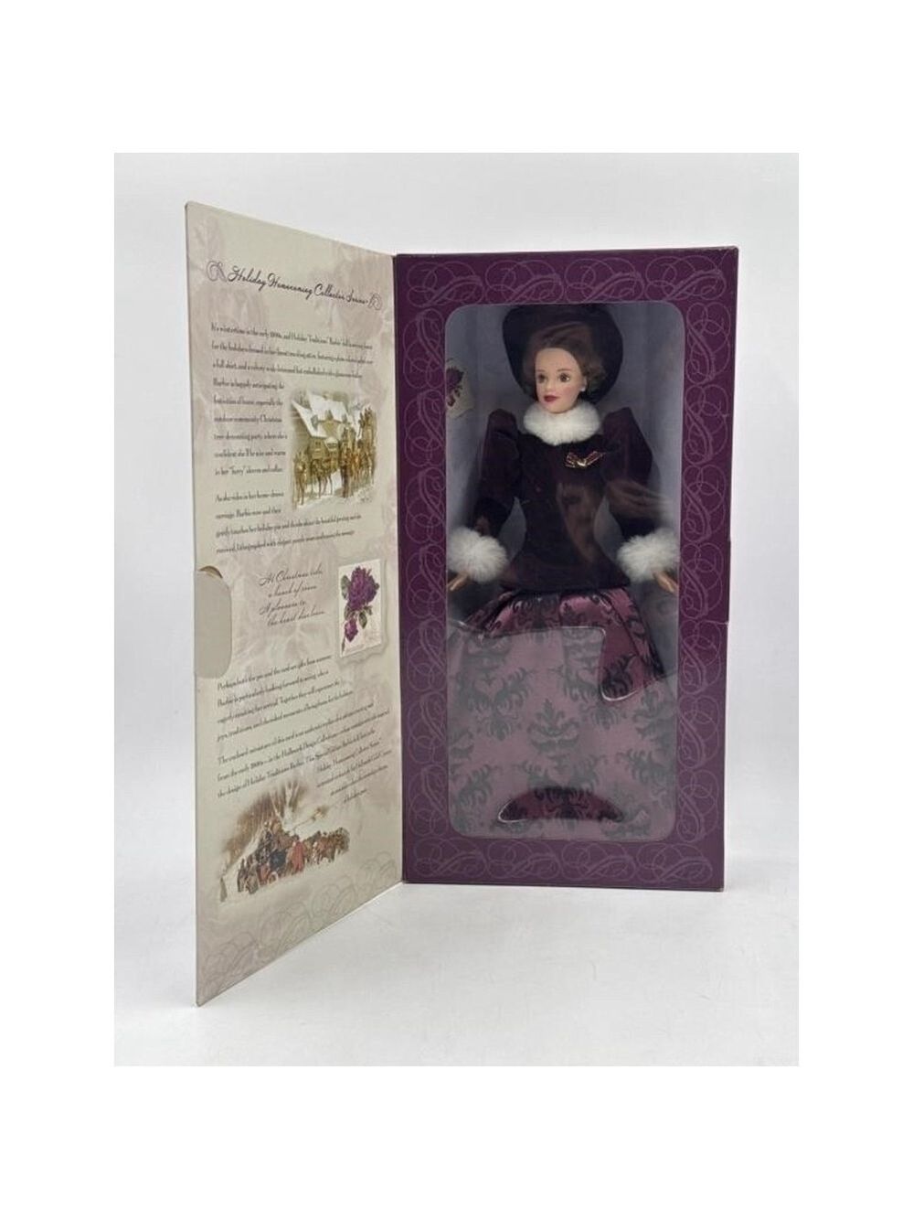 Barbie 1996 Hallmark Barbie Doll Holiday Traditions NIB Vintage